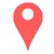 Red location pin