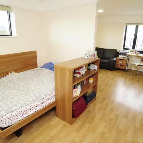 Castle Mill studio double bed