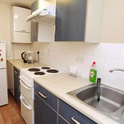 Summertown House North Block Studio kitchen