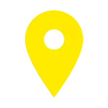 Castle Mill - Yellow Location Pin 